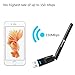 BEGEXUN Wireless USB WIFI Network Adapter for Laptop & Desktop Computers - Rotatable Antenna, Supports 802.11 b/g/n Products, Black