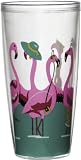 Tropical Beach Flamingo Insulated Tumblers 24 oz Set of 4 by Boston Warehouse