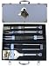 8pc. BBQ Set w/Case - NCAA Teams