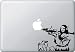 The Mona Lisa Bazooka - Vinyl Laptop or Macbook Decal
