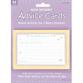 New Mommy Advice Card 24ct