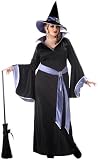 California Costume Women's Plus Size-Incantasia - Glamour Witch, Black/Purple, PLUS (16-22)