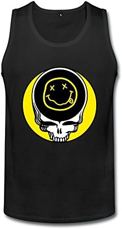 Sleeveless Tanks Steal Your Face Nirvana Black Men Cool XL