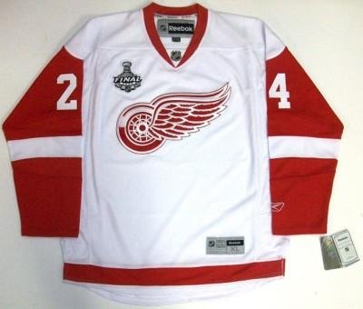 Chris Chelios 09 Cup Detroit Red Wings Rbk Jersey Real - Small