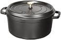 Staub 1102825 Cocotte / Bräter rund 28cm, schwarz