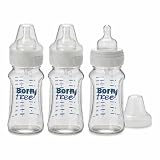 Born Free 3 Pack BPA Free 9 oz Plastic Bottles BornFree