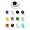 PalmBeach Jewelry 14-Pc. Interchangeable Sterling Silver Ring Set