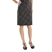 Merona&reg; Collection Trouser Plaid Skirt - Grey