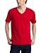 French Connection Men's Raw Surplus Short Sleeve V-Neck Tee, Post, Medium