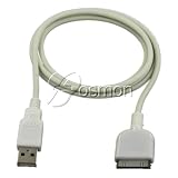 USB 2.0 Hotsync Data and Charge Cable fits Creative Zen Vision / Vision:M / Sleek / Sleek Photo MP3 Players