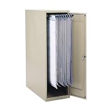 Safco Large Vertical Storage Cabinet for 18, 24, 30 and 36 Hanging Clamps Tropic Sand