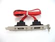 SATA-ES2P Internal SATA to 2-Port eSATA II 3GB External Host Bracket Cable (10 inches)
