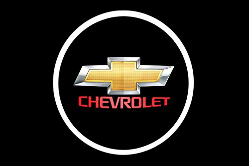 Chevy Chevrolet red Ghost Door Logo Projector Shadow Puddle Laser Led Lights 7w (Qty 2)