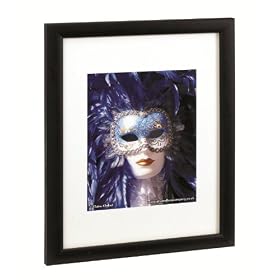 The Photo Album Company PAWFA4B-BLK Black Wood Certificate Frame