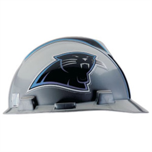 Hardhat - NFL Logo V-Gard Caps - 1-Touch Suspension (Carolina Panthers)