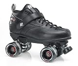 Rock GT50 Sonic Quad Speed Roller Skates Black Sizes 1-13