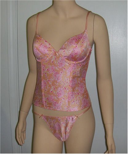 UNDERWIRE CORSET WITH MATCHING THONG