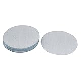 uxcell　サンディングディスクサンドペーパー　600粒度　サンドペーパーシート　ホワイト　20個