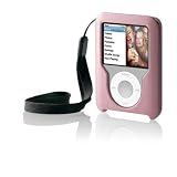 Belkin Leather Folio Case for iPod nano - Case for digital player - leather - pink - iPod nano (aluminum) (3G)