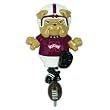 Pack of 6 NCAA Mississippi State Bulldogs Hand Painted Mascot Wall Hooks 7"