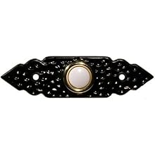 Morris Products 78253 Decorative Pushbuttons Black, Black, Lit