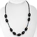 EXP Handmade Silver Agate Jade Turquoise Beaded Necklace