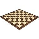 17.75 Inch Walnut and Maple Chess Board