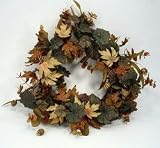 Wreath eucalyptus grape maple leaf 22 f