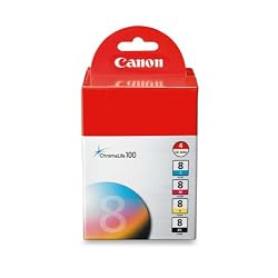 Canon CLI-8 4-Color Multipack Ink Tanks
