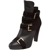 Tibi Women's Ankara Ankle Boot,Black,6 M US