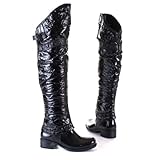 Damen Schuhe, Stiefel, DC561-132A, Gummi, Schwarz, Gr 36