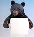 Black Bear Lodge Bathroom Decor Toilet Paper Holder