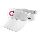 Chicago Cubs Hats : Nike Chicago Cubs White MLB Adjustable Visor