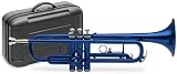 Stagg B Flat Trumpet with ABS Hard case - Blue - B001E3R5Q4