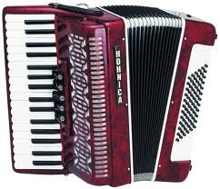 Hohner 2353 Hohnica Piano Accordion Red
