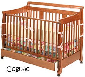 Baby: Stork Craft Lennox Crib In Cognac