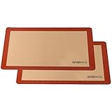 Greenco Non-Stick Silicone Baking Mat (2 Pack)