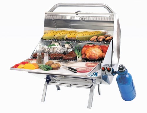 Magma Products Catalina Infra-Red Gourmet Series Stainless Steel Gas Grill (12-Inch X 18-Inch) Magma Products Catalina Infra-Red Gourmet Series Stainless Steel Gas Grill (12-Inch X 18-Inch)