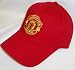 Manchester United F.C. Official Embroidered Cap Red.