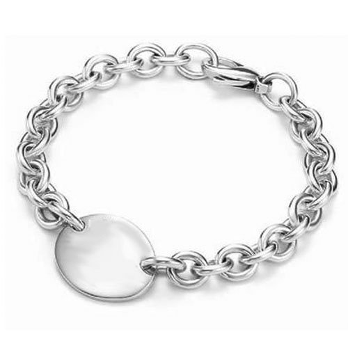 Oval Tag Bracelet