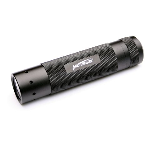 LED Lenser V2 Lampe torche tactique dans coffret cadeau 1 Watt / Luxeon Aluminium LED blanche Noir 11,4 cm (Import Grande Bretagne)