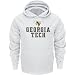 Georgia Tech Yellow Jackets White Champion Powerblend® Hood