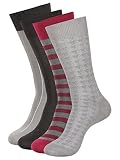 Balenzia Pack of 4 Premium Mercerized Cotton Socks (Assorted) RS.299.00 (51.00% Off) - Amazon