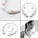 Rymemo 2016 Newest Universal Wireless Bluetooth 4.1 Music Stereo Sports/Running & Gym/Exercise Headset Headphones w/Microphone Vibration Neckband Style for Cellphone,Rose Gold-White