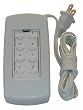 Simply Automated US28OTP-W Custom Series Tabletop Controller with 8-Buttons, White