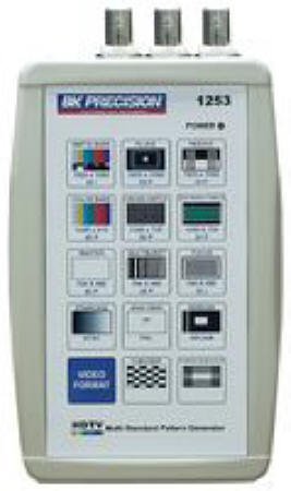 New B K Precision Portable HDTV Pattern Generator NTSC Kit LC 28A Carrying Case Included