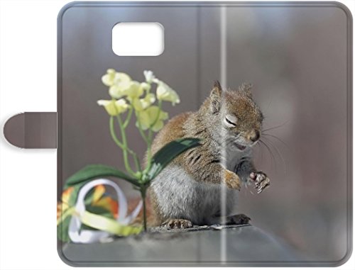 Green Arrow Leather Case’s Shop 4346722PE352027026NOTE5 Hot Fashion Design Leather Case Cover Squirrel laughter Samsung Galaxy Note 5 phone Leather Case