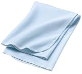 Precious Cargo - Fleece Receiving Baby Blanket. CAR06 - Light Blue