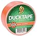 Colored Duct Tape 1.88 x 15 yds 3 Core Neon Orange 2 Rolls