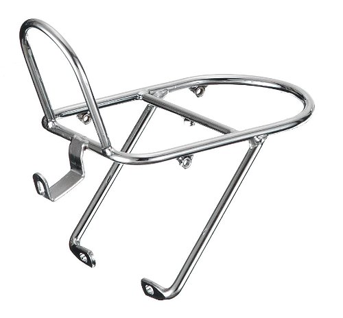 Bicycle/City Bike Front Steel Carrier - CP Finished